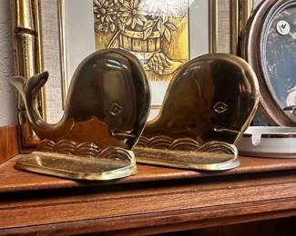 Brass Bookends