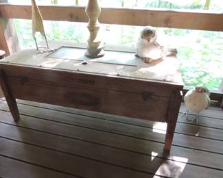 Antique Hand Made Chicken Brooder