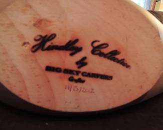 Big Sky Carvers Wood Duck Decoy; Hindley Collection Rare Curved Tail Duck 16"