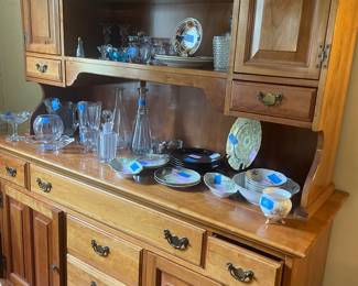 Wonderful collection of glass and collectible pottery 