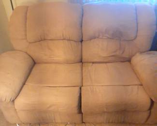 Love seat recliner