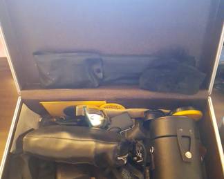 Vintage amera equipment, lenses, flash, parts, cases & more