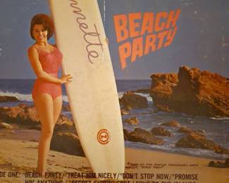 Beach party Annette Funicello