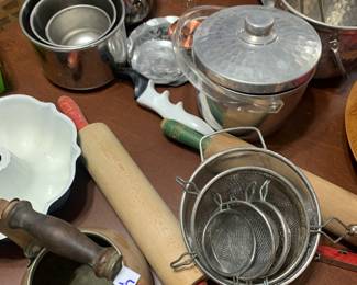 Vintage metalware