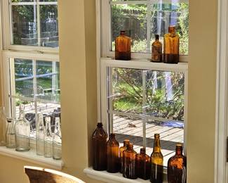 Assorted Antique Bottles 