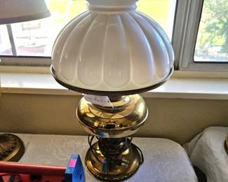 Vintage Brass Lamp 