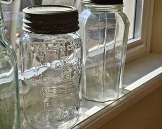 Assorted Antique Bottles 
