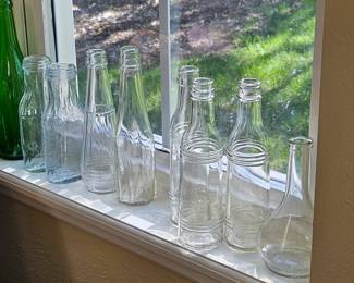 Assorted Antique Bottles 