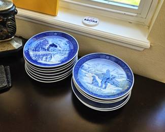Royal Copenhagen Annual Plates from Denmark 