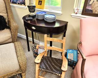 Occasional tables and chairs