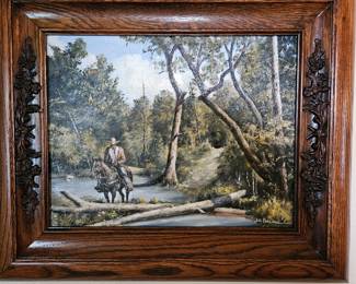 Original Art by Joe Peacock - Approx 16" x 20"