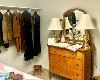 Vintage and Antique clothing, furniture, lamps, and more 