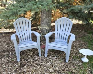 Adirondack outdoor chairs