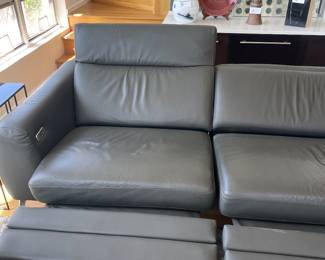 Shown with one head rest up.