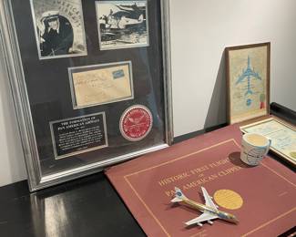 More of the PamAm memorabilia available for in person purchase.