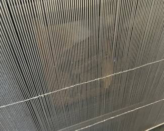 Close up of the screen