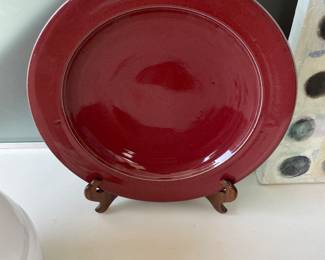 $200 Stephen Gerould platter. 17.5” dia.