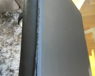 Photo of the “as found” issue on the back