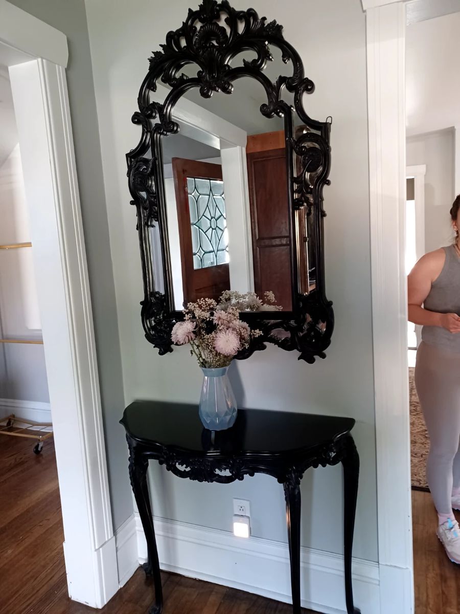 Mirror and Counsel Table