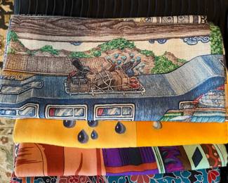 HERMES SILK & CASHMERE 54” SHAWLS