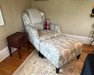 CLUB CHAIR & OTTOMAN