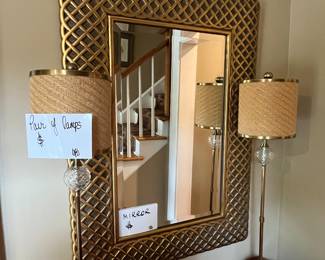 MIRROR & LAMPS