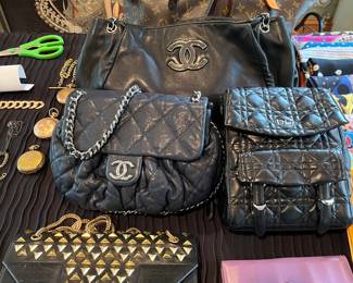 CHANEL, LOUIS VUITTON , DIOR , YSL HANDBAGS
