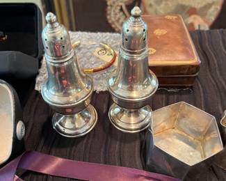 STERLING SALT & PEPPER