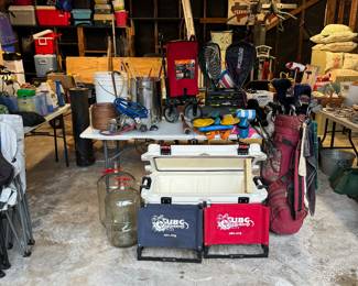 Garage is full - moving to a beach house without a garage. 