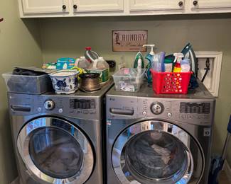 LG washer and dryer -2 years old. 