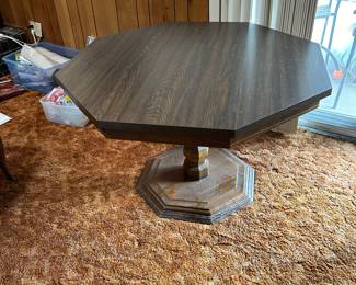 Octagon dining table 