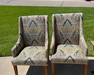 Pair of side chairs 