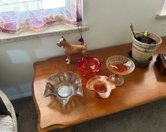 DOG AND RED DISH ARE SOLD