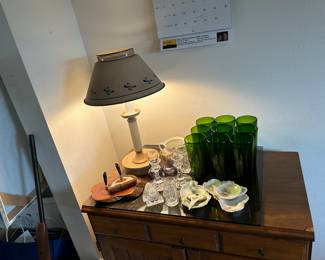 GREEN GLASSES ARE SOLD