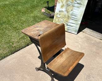 Small antique child’s desk