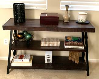 Three Tiered Console Table