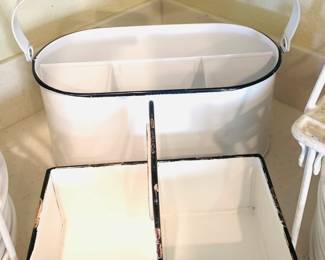 Farmhouse tin Holders