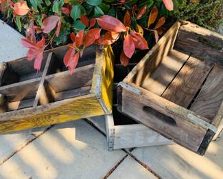Vintage Coca Cola crates