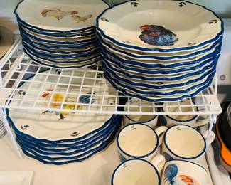 Jacques Rooster Dinnerware