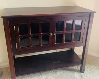 Decorative Console Table w/ Cabinet
