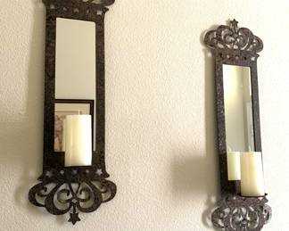 Mirrored Wall Sconces