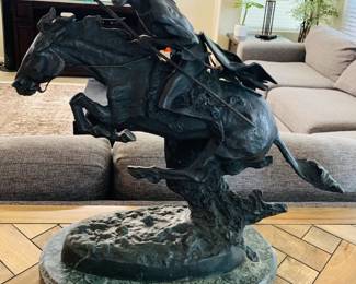 Large "Cheyenne" - Frederic Remington Statue