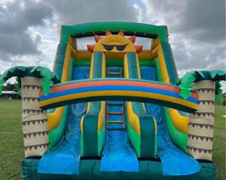 2 ready to rent inflatables will be available for purchase! Start your own business or just have a great adventure in your backyard!