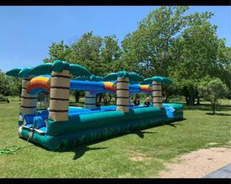 2 ready to rent inflatables will be available for purchase! Start your own business or just have a great adventure in your backyard!