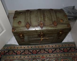 One of two restored old trunks