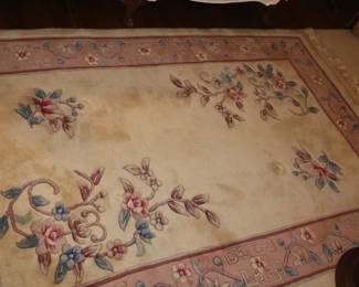 Chinese rug in LR