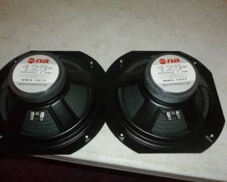 Speakers..never used