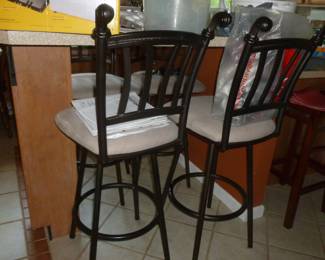 2 of 4 bar stools 
