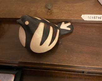 Pottery bird 
