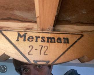 Two Mersmsn end tables 